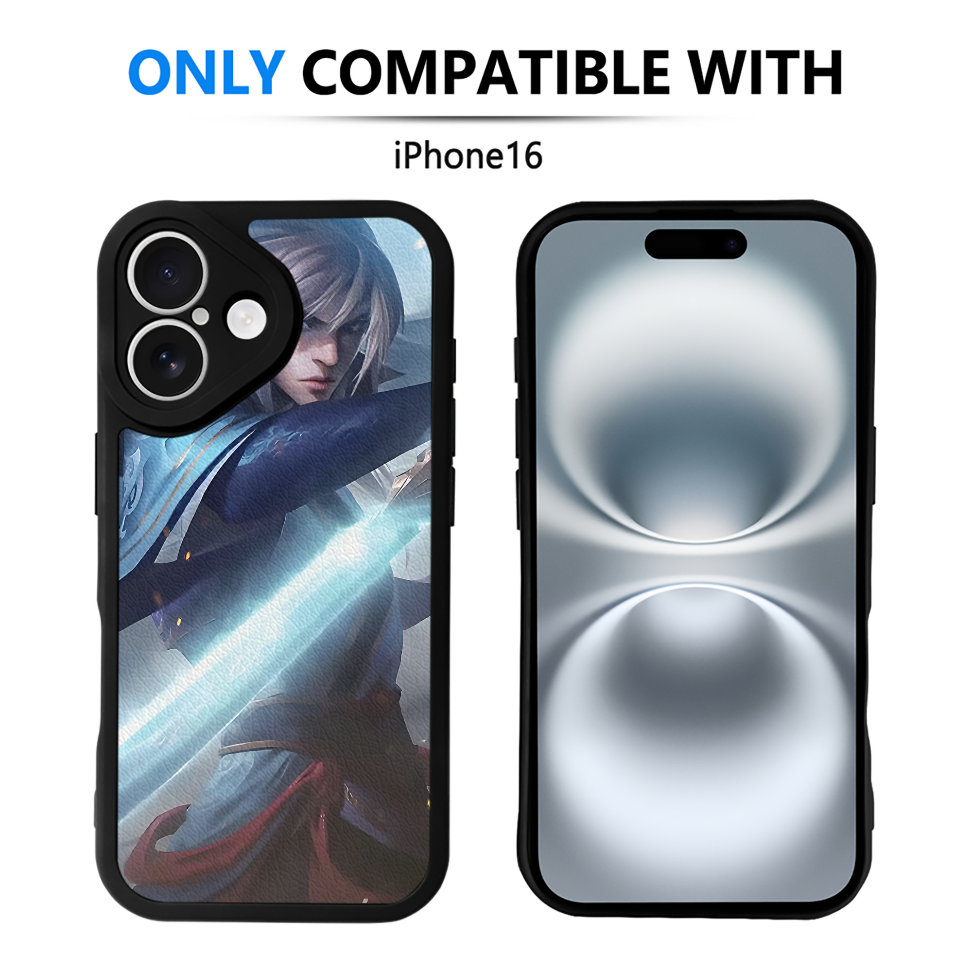 リーグ・オブ・レジェンド League of Legends LOL 【iPhone 16シリーズ対応】シリコンスマホケース（レザー調） 材質：シリコン